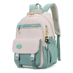 Mochila Impermeable Escolar Liceo Unisex Viaje Facultad Diseño De La Tela Lila - Imagen 2