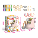 Juego Fabrica Pastas Plasticina Juguete Niños Maquina Moldes Color Lila - Imagen 3