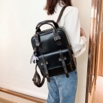Mochila Bolso Retro Vintage Doble Bolsillo Gran Capacidad Il - Imagen 17