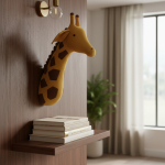 Animales De Pared Infantiles En Fieltro Para Decorar - Imagen 24