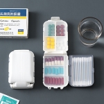 Pastillero Organizador Semanal Gran Capacidad Bandeja Extra - Imagen 7