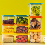 Organizador Alimentos De Cocina Heladera 2,5 Lts Colores - Imagen 5