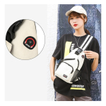 Bandolera Morral Mochila Unisex Con Correa Divisible 2 En 1 - Imagen 10