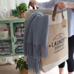 Cesto Para Ropa Sucia Gran Capacidad Yute+pu Plegable - Imagen 13