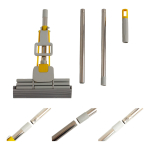 Lampazo Mopa Magico Super Absorbente Magic 28cm Escurridor Color Amarillo - Imagen 6