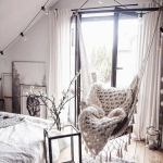 Silla Colgante Estilo Hamaca Paraguaya Gancho Incluido - Imagen 5