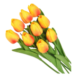 Flores Artificiales Decorativas Ramo De 5 Flores Tulipanes - Imagen 16