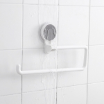 Porta Rollo Soporte Para Repasador Cocina Baño C/ventosa - Imagen 7
