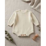 Buzo Body Para Bebe Manga Larga Tejido Cómodo Invierno - Imagen 8