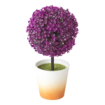 Arbolito De Colores Artificial Decorativo Planta Con Maceta - Imagen 4