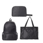 Mochila Bolso Impermeable Plegable 2 En 1 Portátil 25 Litros - Imagen 17