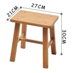 Banco Taburete Multifunción Madera Bambú Chico - Imagen 7