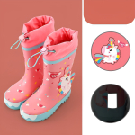 Bota De Lluvia Niño Niña En Pvc Antidelizante Ajustables - Imagen 11