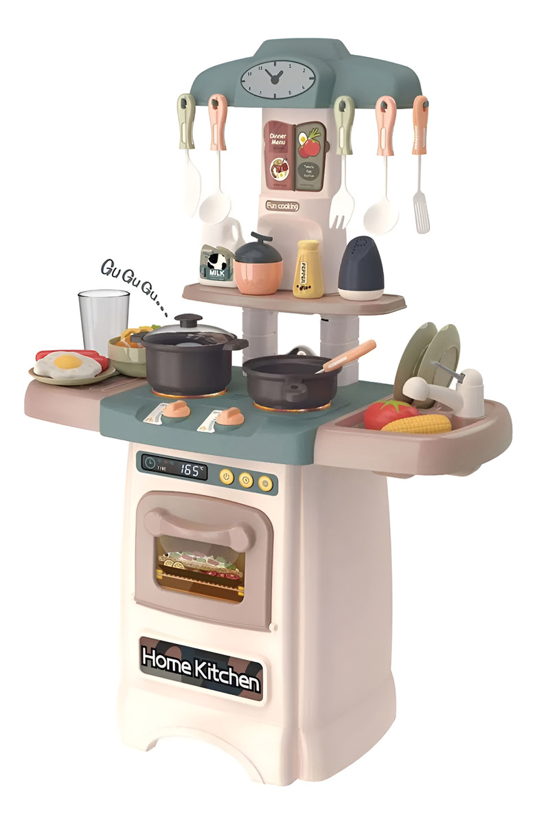 D_935123-MLU98072408228_112025-F.jpg Juguete Juego De Cocina Completo Niñas Y Niños Infantil - Imagen 1