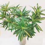Ramo 75 Cm Palmera Artificial Bambú Tropical Para Decorar - Imagen 5