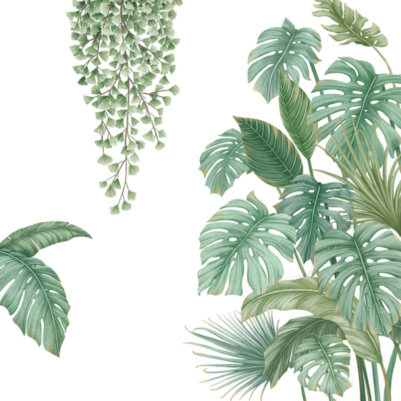 D_935829-MLU76967955113_062024-F-1.jpg Vinilo Decorativo De Pared Plantas - Imagen 1