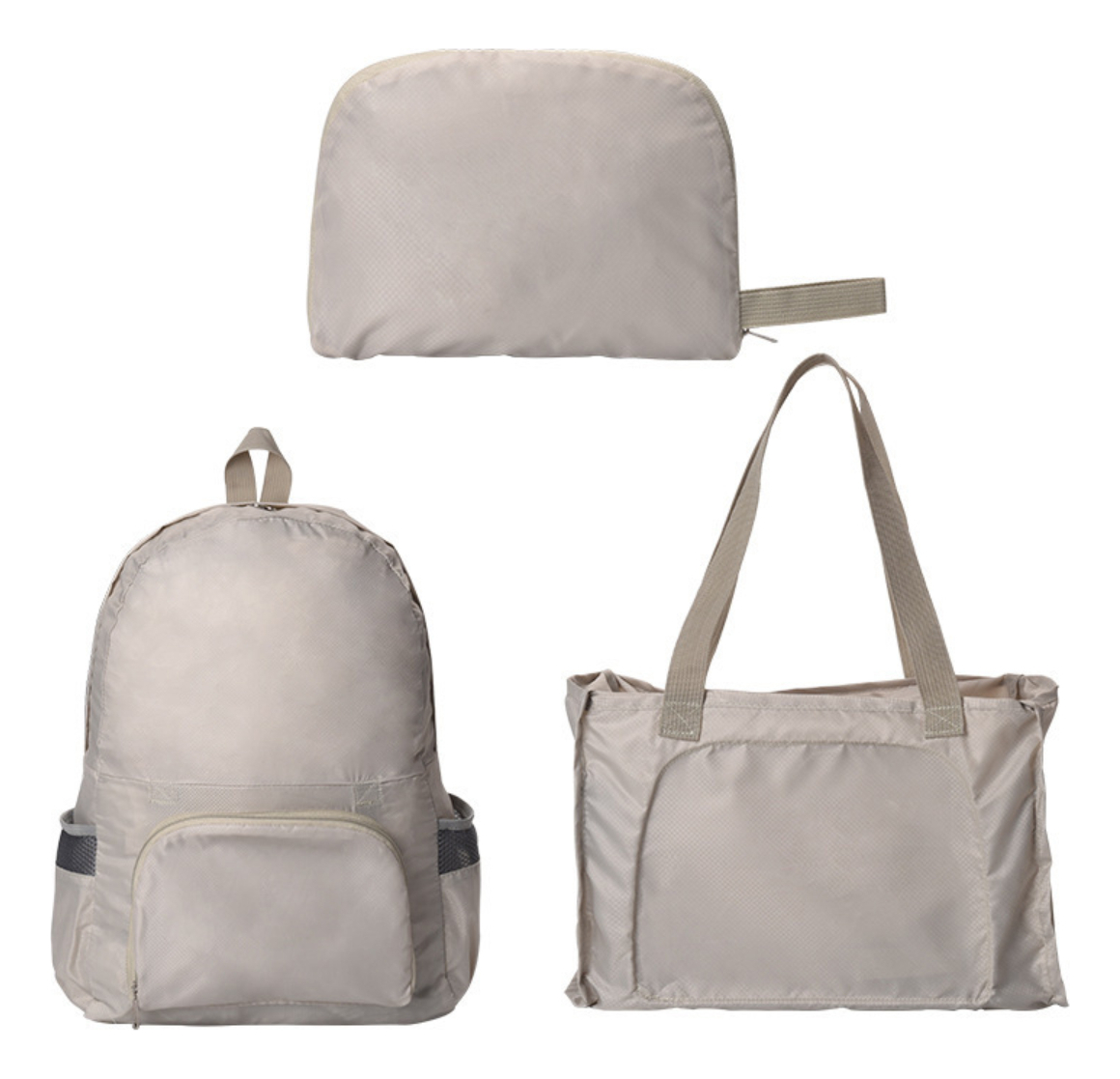 D_937048-MLU78754887439_082024-F.jpg Mochila Bolso Impermeable Plegable 2 En 1 Portátil 25 Litros - Imagen 1