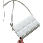Bandolera Cartera P/ Mujer A Cuadros Capitoneada Moderna - Imagen 16