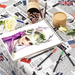 Lapices De Colores Profesionales Dibujo Con Estuche X 72 - Imagen 5