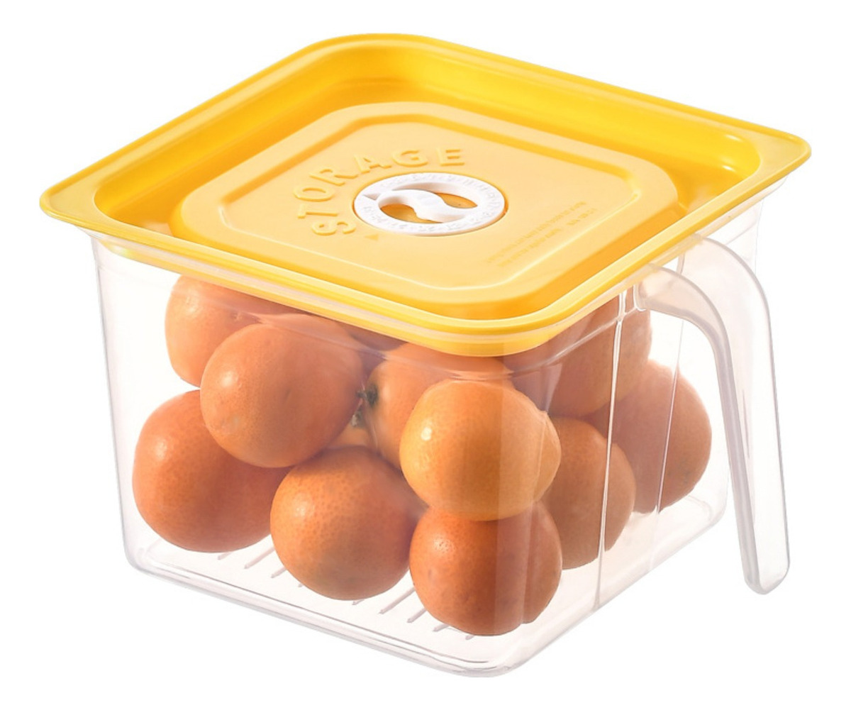 D_937979-MLU69798841532_062023-F.jpg Organizador Alimentos De Cocina Heladera 2,5 Lts Colores - Imagen 1