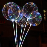 Globo Gigante Con Luces Led Colores Cotillon Aire O Helio - Imagen 5