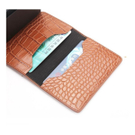 Porta Tarjetas De Metal Rfid Cuero Sintetico - Imagen 25