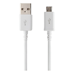 Cable Usb A Micro Usb Negro Blanco Samsung Calidad Premium(R) - Imagen 3