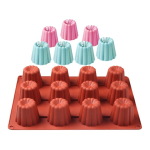 Molde Silicona 12 Mini Budin Flan Donas -40º A 230º - Imagen 6