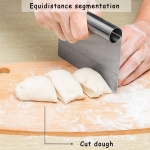 Raspador Y Cortador Para Masa De Pizza Con Mango Cocina - Imagen 4