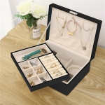 Joyero Caja Organizadora Para Joyas Con Cerradura - Imagen 6