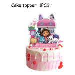 Cartel Para Torta Cumpleaños Adorno De Niña Fiestas - Imagen 4