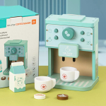 Juego Cafetera Madera Niños Niñas Con Accesorios Juguete - Imagen 8