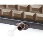 Maceta Cuadrada Horizontal Encastrable Con Desague Huerta - Imagen 2