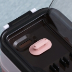 Lunchera Vianda Con Cubiertos Pote Alimentos Dos Pisos - Imagen 16