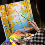 Lienzo Cuadrado Blanco Con Bastidores 25 X 30 Cm - Imagen 4