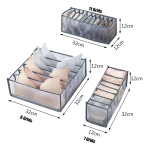 Pack X3 Organizador Ropa Interior Y Medias 6,7,11 Divisiones - Imagen 8