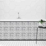 Revestimientos Adhesivo Panel 3d Ladrillo Gris 30x30cm A2 - Imagen 4