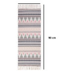 Alfombras Nórdicas Vintage Con Borlas Flecos Textil 90 Cm - Imagen 15