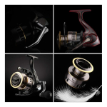 Reel Carrete Frontal De Pesca He3000 Izquierda Derecha - Imagen 8