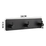 Soporte Triple Gancho Para Pared Toallero Pared Accesorio - Imagen 12