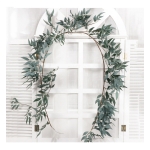 Guia Hojas De Eucalipto Artificiales Decoracion 1,7m - Comun - Imagen 2