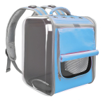 Mochila Transportadora Mascotas Perro Gato Malla 9 Kg Aprox - Imagen 6