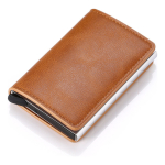 Porta Tarjetas De Metal Rfid Cuero Sintetico - Imagen 11