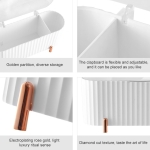 Neceser De Escritorio Porta Accesorios Maquillaje Con Tapa - Imagen 7