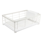 Seca Platos Escurridor De Vajilla Metal Esmaltado C/ Bandeja - Imagen 4