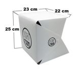 Mini Estudio Fotográfico Profesional Caja Plegable Con Led - Imagen 5
