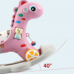 Caballito Mecedor De Plástico Infantil Con Sonido De Paseo - Imagen 10