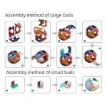 Alcancía Infantil Reutilizable Puzzle 2 En 1 Plastico - Imagen 6