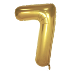 Globos Números Metalizados Dorados Decoración Cumpleaños - Imagen 22