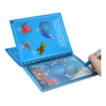 Libro Magico Colorea Con Agua Reutilizable Juguete Niños - Imagen 3